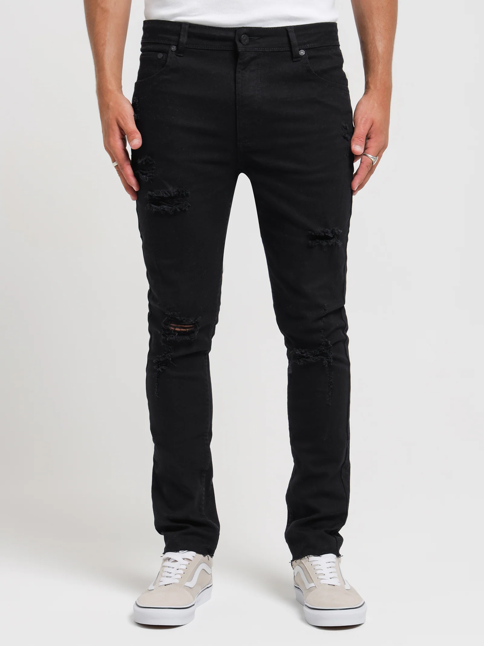 Arden Rip Skinny Jean