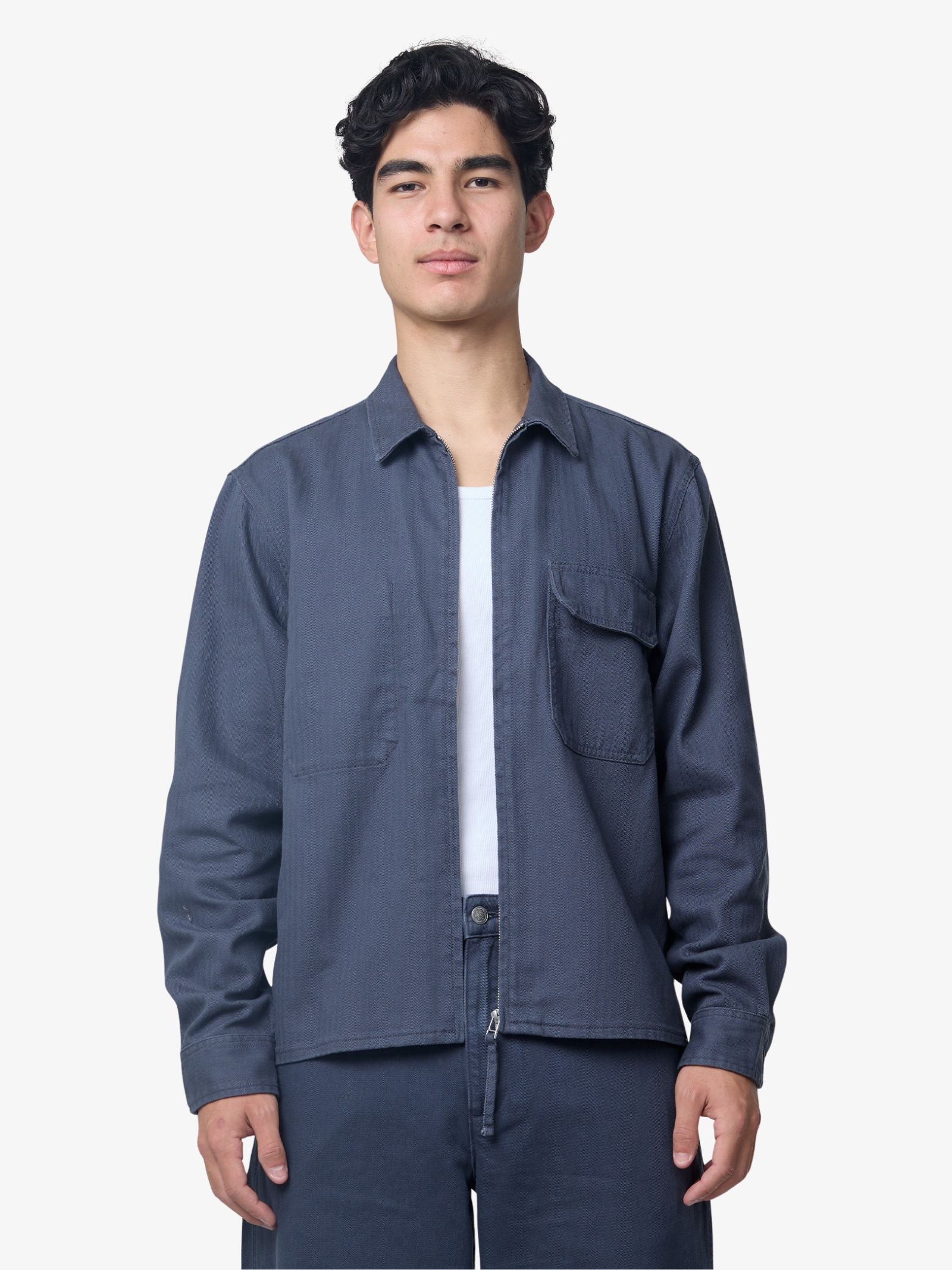 Nino Washed Cotton Overshirt