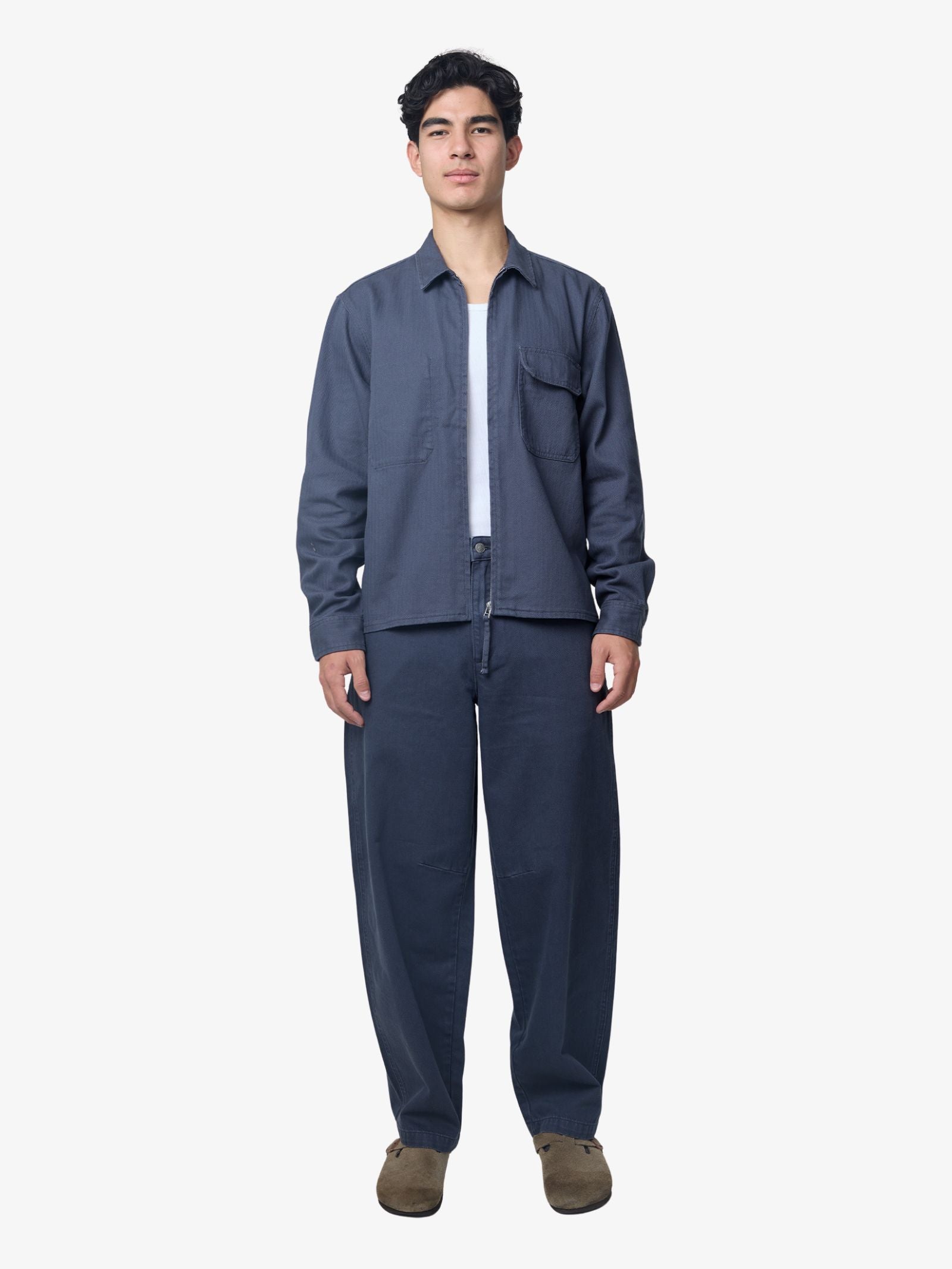 Nino Washed Cotton Overshirt