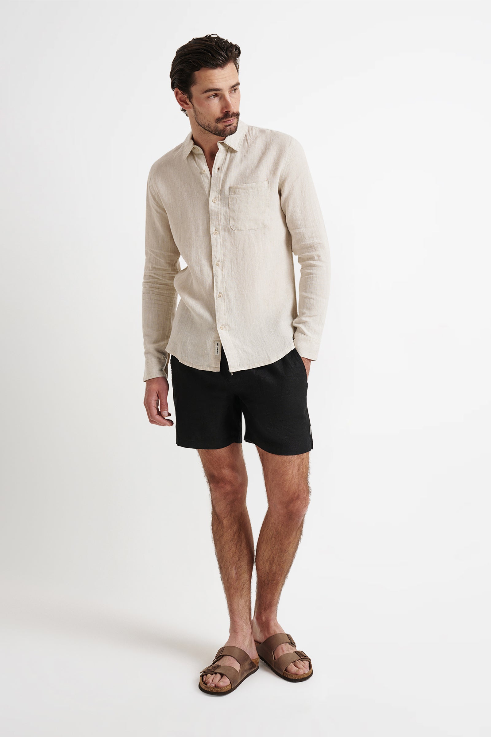 Nero Linen LS Shirt