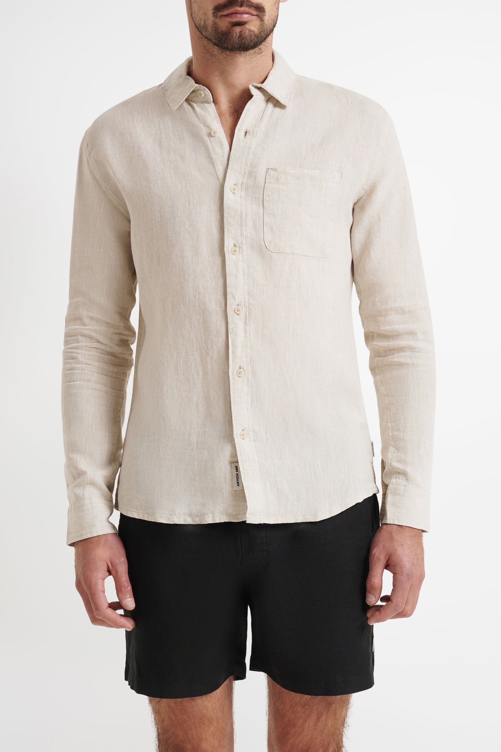 Nero Linen LS Shirt
