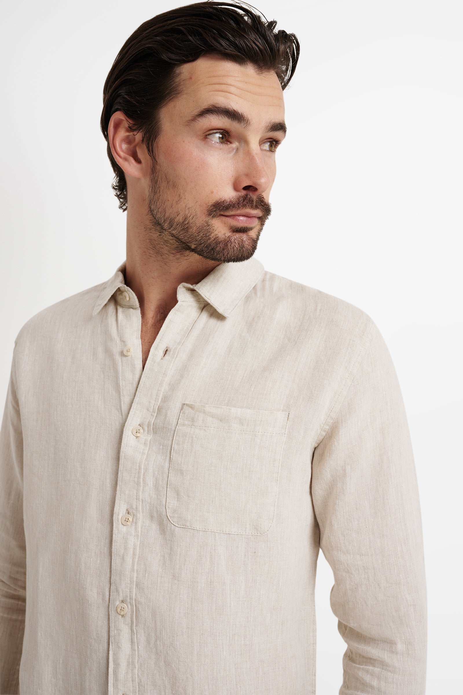 Nero Linen LS Shirt