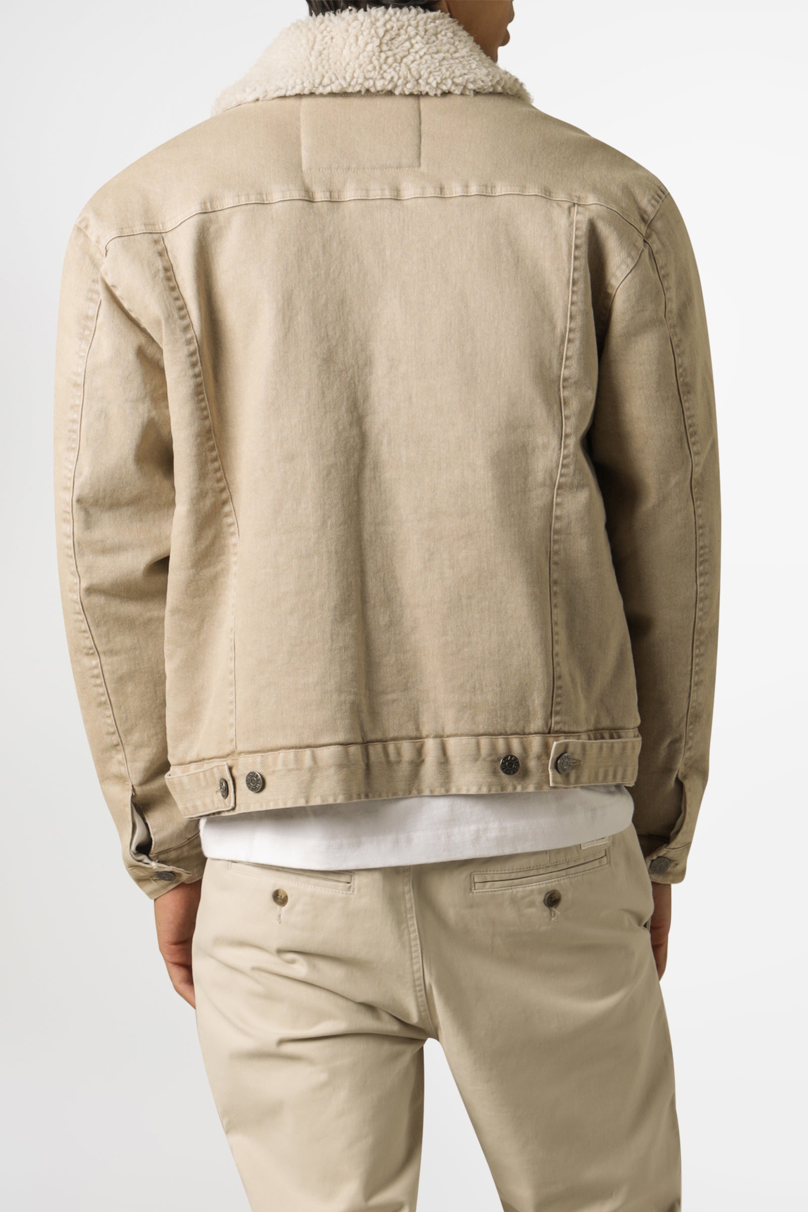 NIKO DENIM SHERPA JACKET