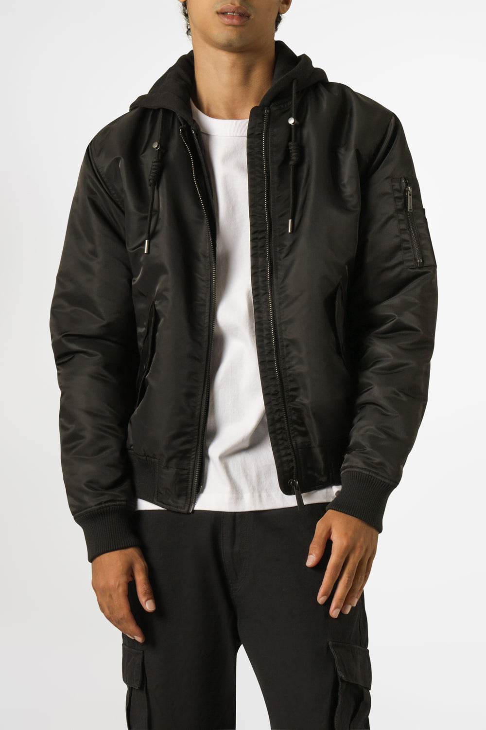 LENNON HOODED BOMBER